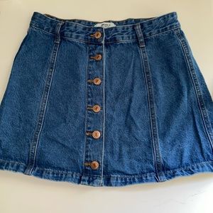Forever21 Jean Skirt